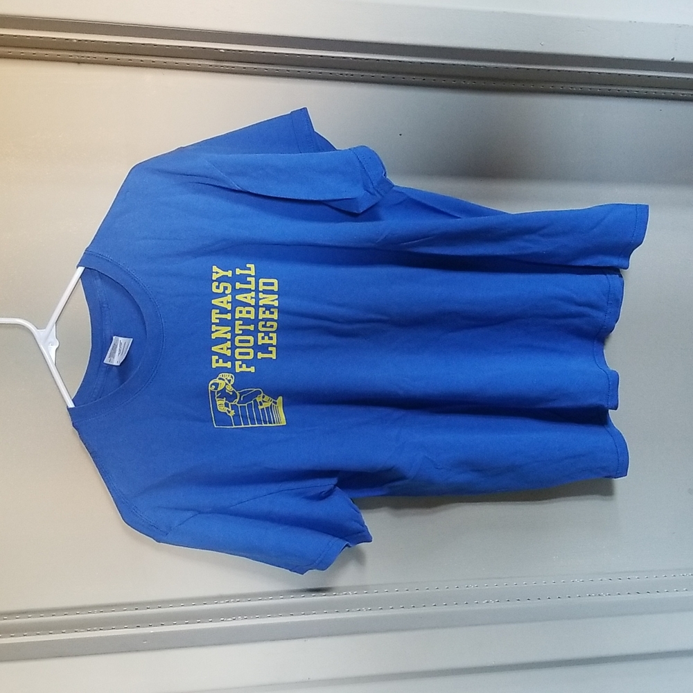 Fantasy Football Legend Tee Medium Large Blue